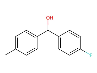 4-Fluoro-4'-methylbenzhydrol structure