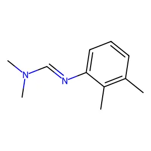 N,N-Dimethyl-N'-(2,3-dimethylphenyl)formamidine structure