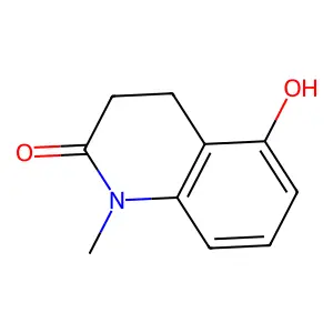 5-Hydroxy-1-methyl-3,4-dihydroquinolin-2-one structure