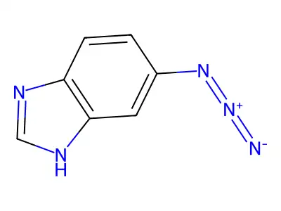 6-azido-1H-1,3-benzodiazole structure