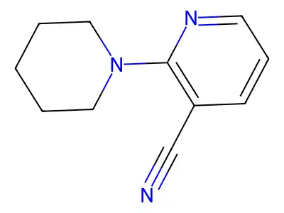2-(Piperidin-1-yl)nicotinonitrile structure