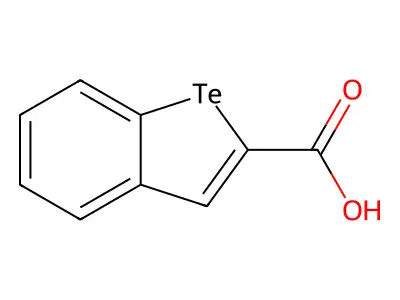Benzo[B]tellurophene-2-carboxylic acid structure