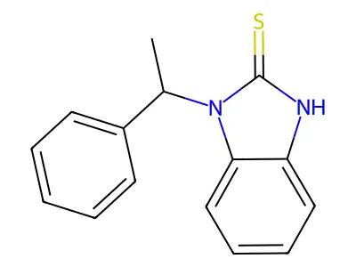 1-(1-Phenylethyl)-1H-benzo[d]imidazole-2-thiol structure