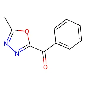 (5-Methyl-[1,3,4]oxadiazol-2-yl)-phenyl-methanone structure