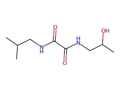 N1-(2-hydroxypropyl)-N2-isobutyloxalamide structure