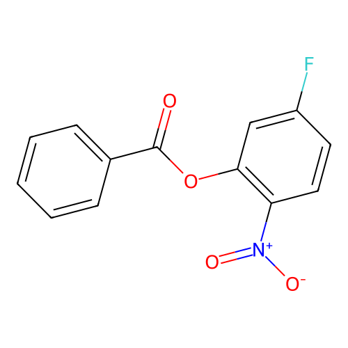 (5-Fluoro-2-nitrophenyl) benzoate structure