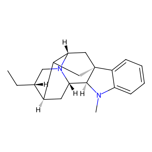 Ajmalan structure