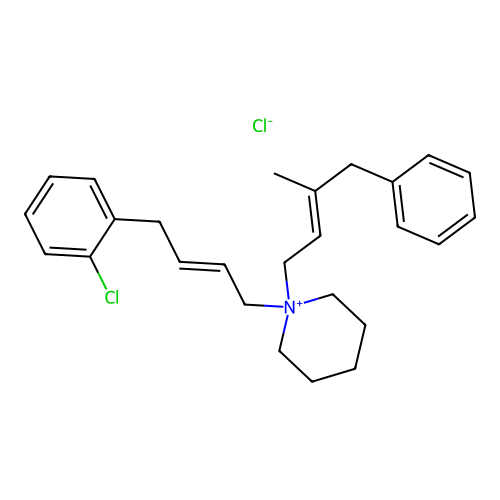 C26H33ClN.Cl structure