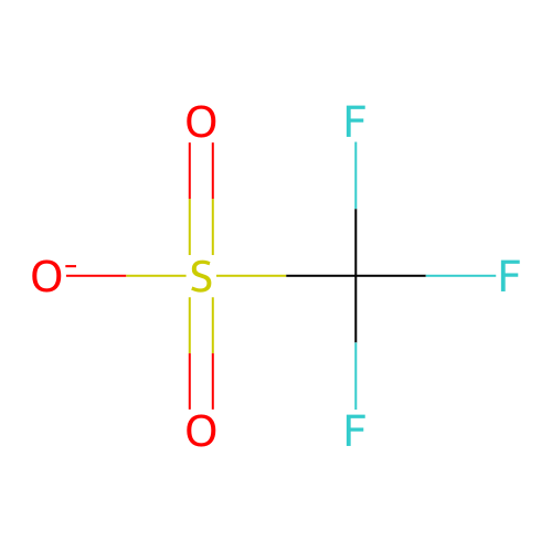 Trifluoromethanesulfonate structure