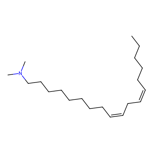 Linoleyldimethylamine structure