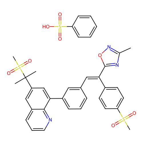 MK-0359 besilate structure