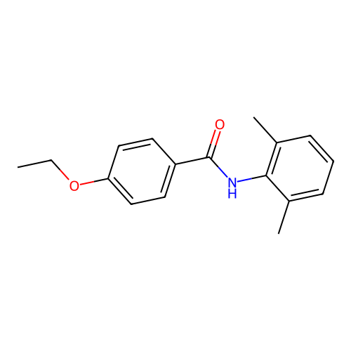 N-(2,6-dimethylphenyl)-4-ethoxybenzamide structure