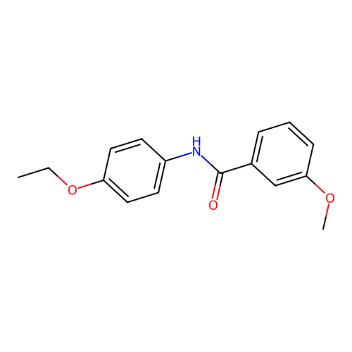 N-(4-ethoxyphenyl)-3-methoxybenzamide structure