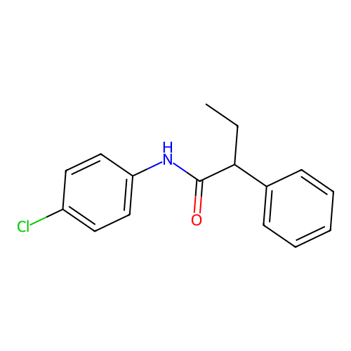 N-(4-氯苯基)-2-苯基丁酰胺 structure