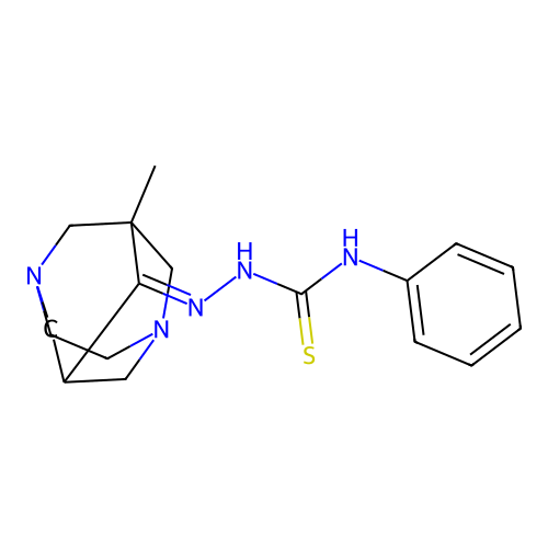 C17H23N5S structure
