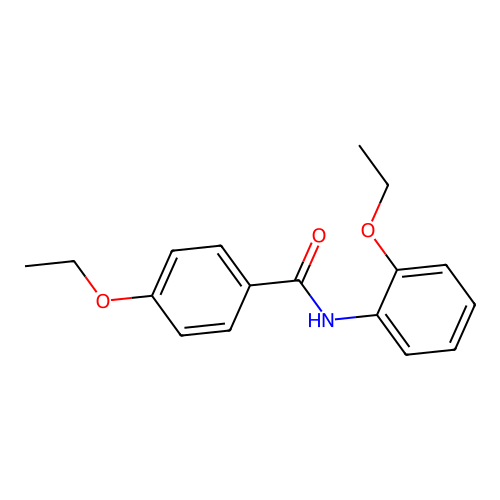 4-ethoxy-N-(2-ethoxyphenyl)benzamide structure