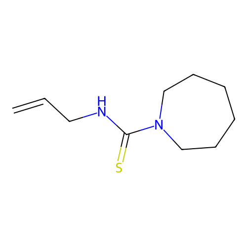 N-prop-2-enylazepane-1-carbothioamide structure