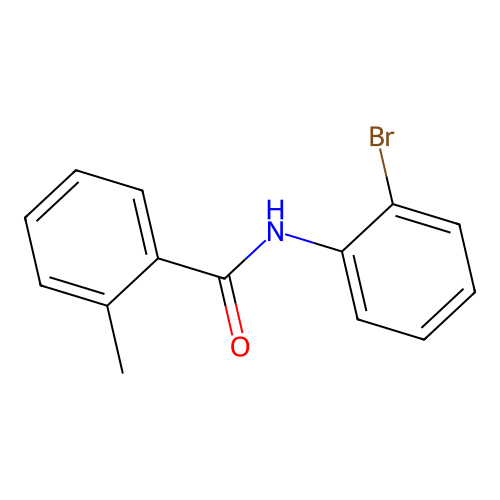 N-(2-bromophenyl)-2-methylbenzamide structure