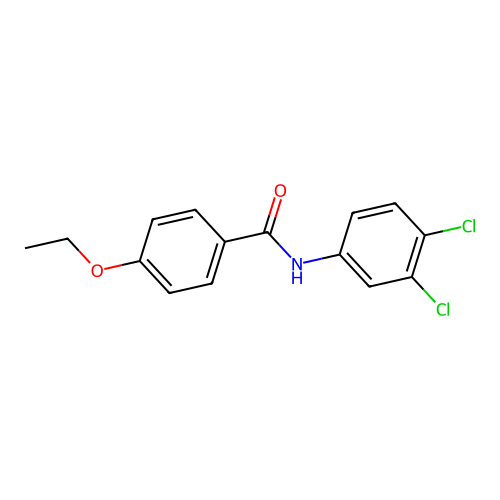 N-(3,4-dichlorophenyl)-4-ethoxybenzamide structure