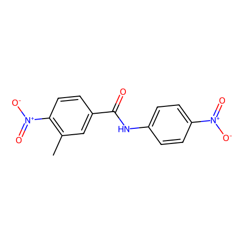 3-methyl-4-nitro-N-(4-nitrophenyl)benzamide structure