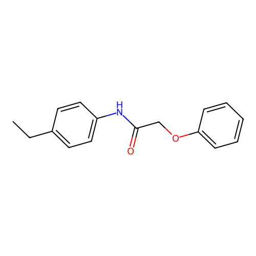 N-(4-ethylphenyl)-2-phenoxyacetamide structure