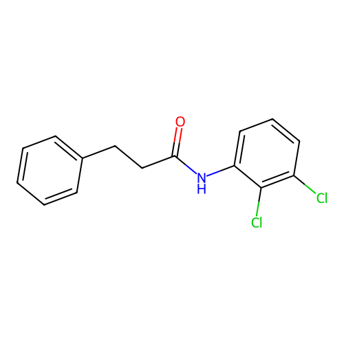 N-(2,3-dichlorophenyl)-3-phenylpropanamide structure