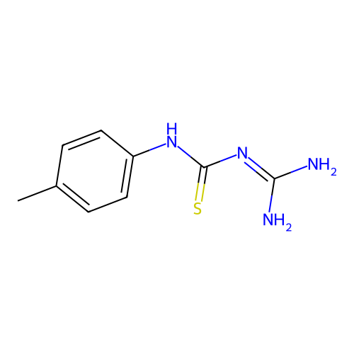 1-Amidino-3-p-tolyl-thiourea structure