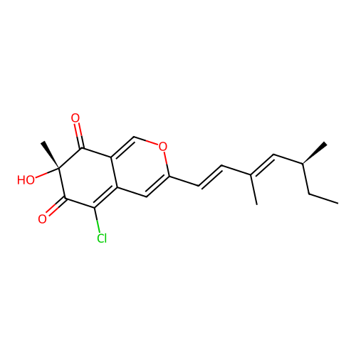 Deacetylsclerotiorin structure