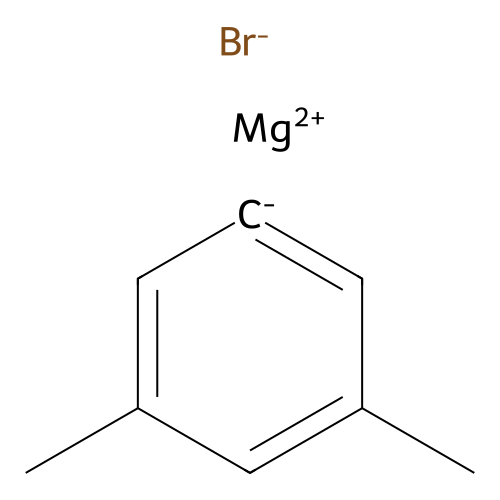 Magnesium bromide 3,5-dimethylbenzen-1-ide (1/1/1) structure
