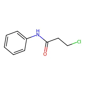 3-氯-N-苯基丙酰胺 structure