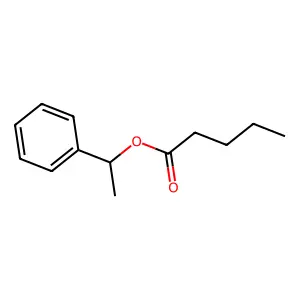 1-Phenylethyl valerate structure