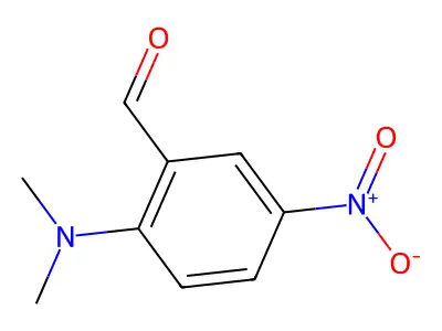 2-(Dimethylamino)-5-nitrobenzaldehyde structure