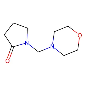 2-Pyrrolidinone, 1-(4-morpholinylmethyl)- structure
