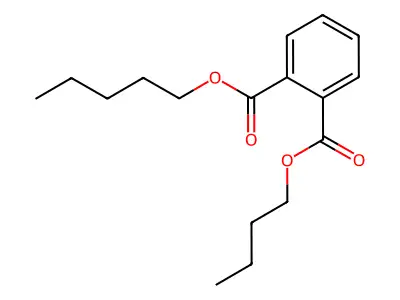 Phthalic acid, butyl 2-pentyl ester structure