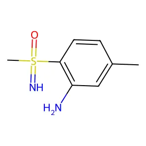 5-Methyl-2-(methylsulfonimidoyl)aniline structure