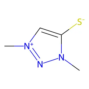 1H-1,2,3-Triazolium, 4-mercapto-1,3-dimethyl-, hydroxide, inner salt structure