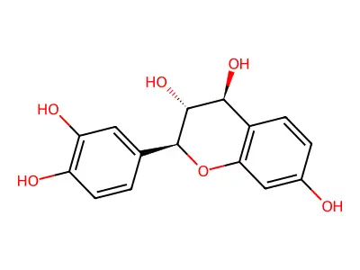 (2R,3S,4S)-2-(3,4-Dihydroxyphenyl)-3,4-dihydro-2H-1-benzopyran-3,4,7-triol structure