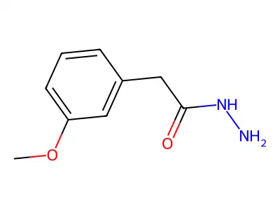 3-Methoxyphenylacetic acid hydrazide structure
