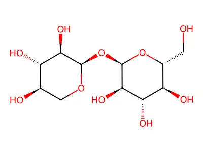 alpha-Glucopyranosyl alpha-xylopyranoside structure