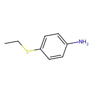4-Ethylsulfanylaniline structure