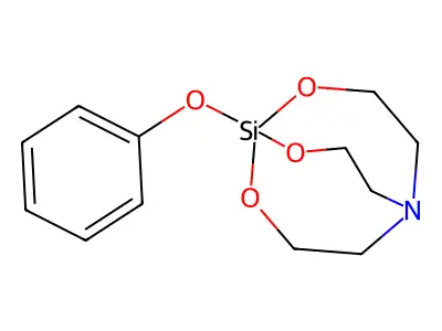 1-Phenoxysilatrane structure