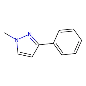 1-Methyl-3-phenyl-1H-pyrazole structure