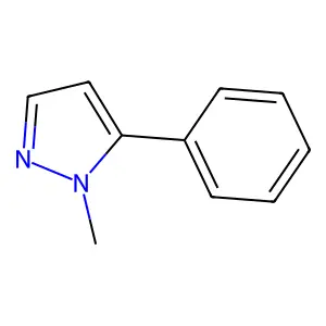 1-Methyl-5-phenylpyrazole structure