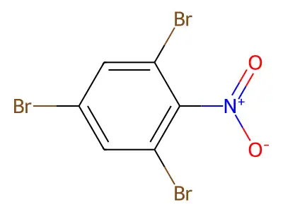 2,4,6-Tribromonitrobenzene structure