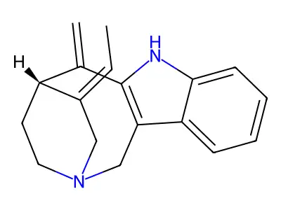 Apparicine structure