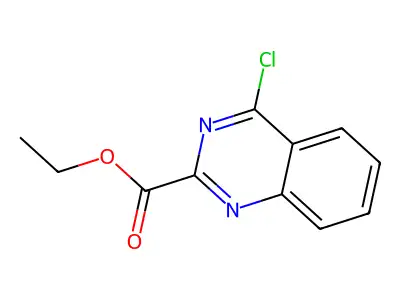 Ethyl 4-chloroquinazoline-2-carboxylate structure