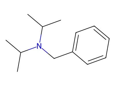 Benzyldiisopropylamine structure