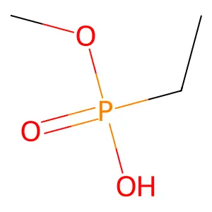 Monomethyl ethylphosphonate structure