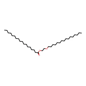 2-Hexadecoxyethyl octadecanoate structure
