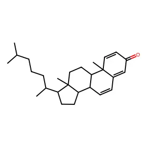 1,4,6-Cholestatrien-3-one structure